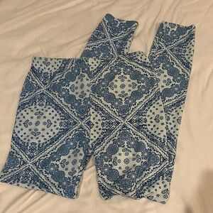 New Mix Blue Patterned Kids Bottoms